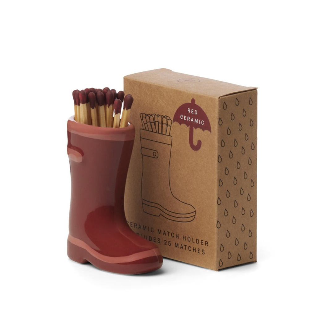 Wellington Boot 25 Matches Holder