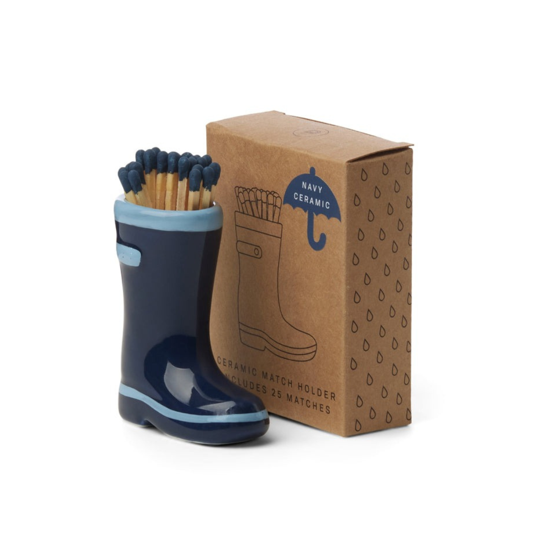 Wellington Boot 25 Matches Holder