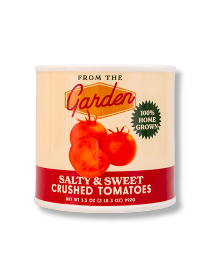 Tomato Ceramic Vase Can in vintage style, 5.7x6 in., perfect for flowers, kitchen utensils, or home décor.