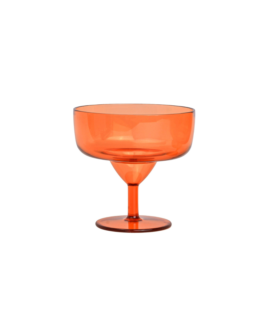 Rue Margarita Glasses Set of 4 Orange