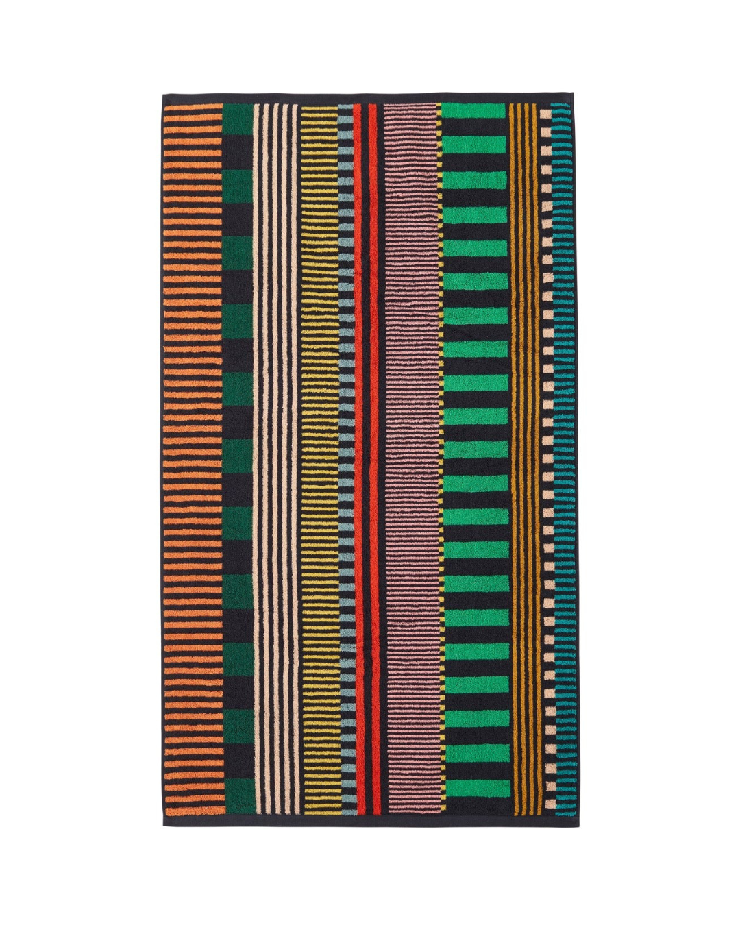 Multi Stripe Towel 100% Cotton