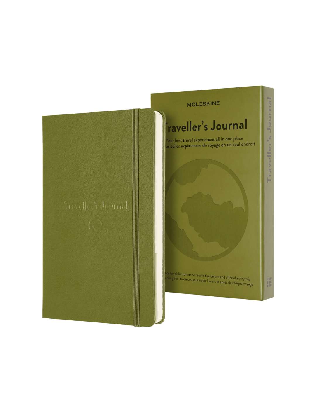 Traveller Journal Moleskine – premium adventure journal and travel notebook with themed hard cover and 400 pages for travellers