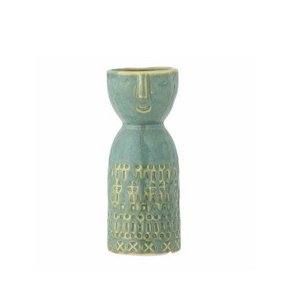 Embla Green Stoneware Vase
