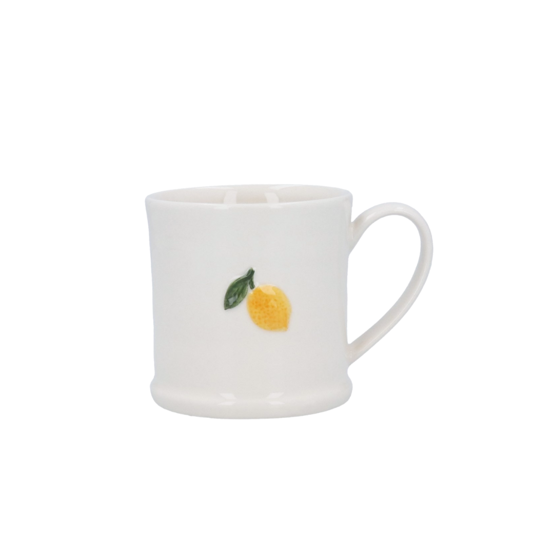 Lemon Branch Stoneware Mug