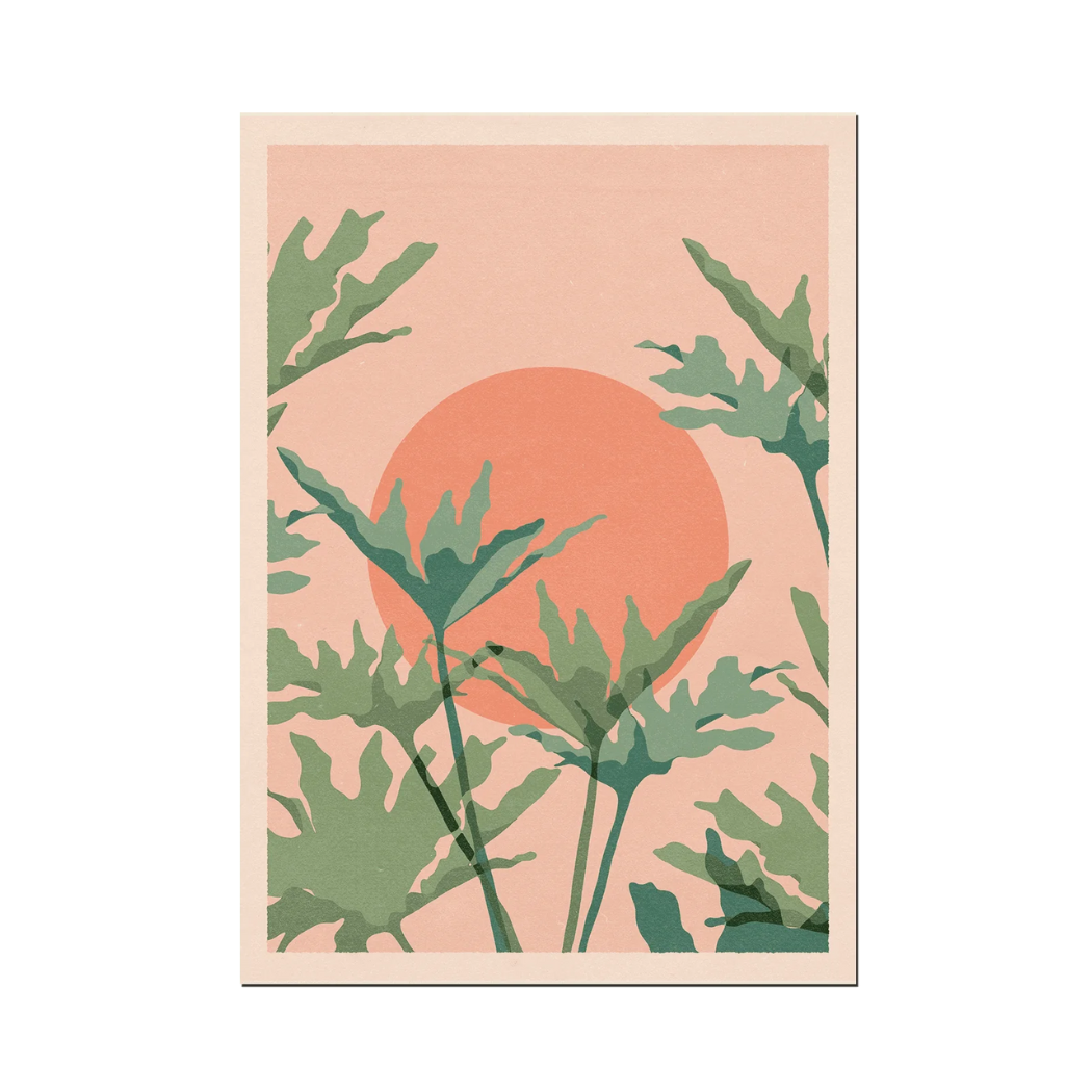 Philodendron A3 Unframed Print