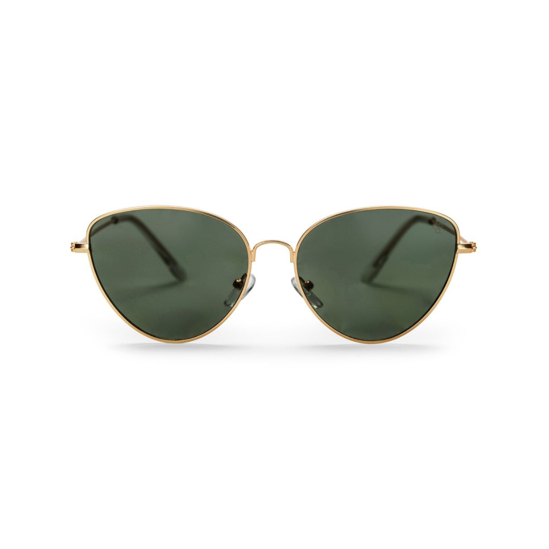 Lisa Gold &amp; Green Sunglasses