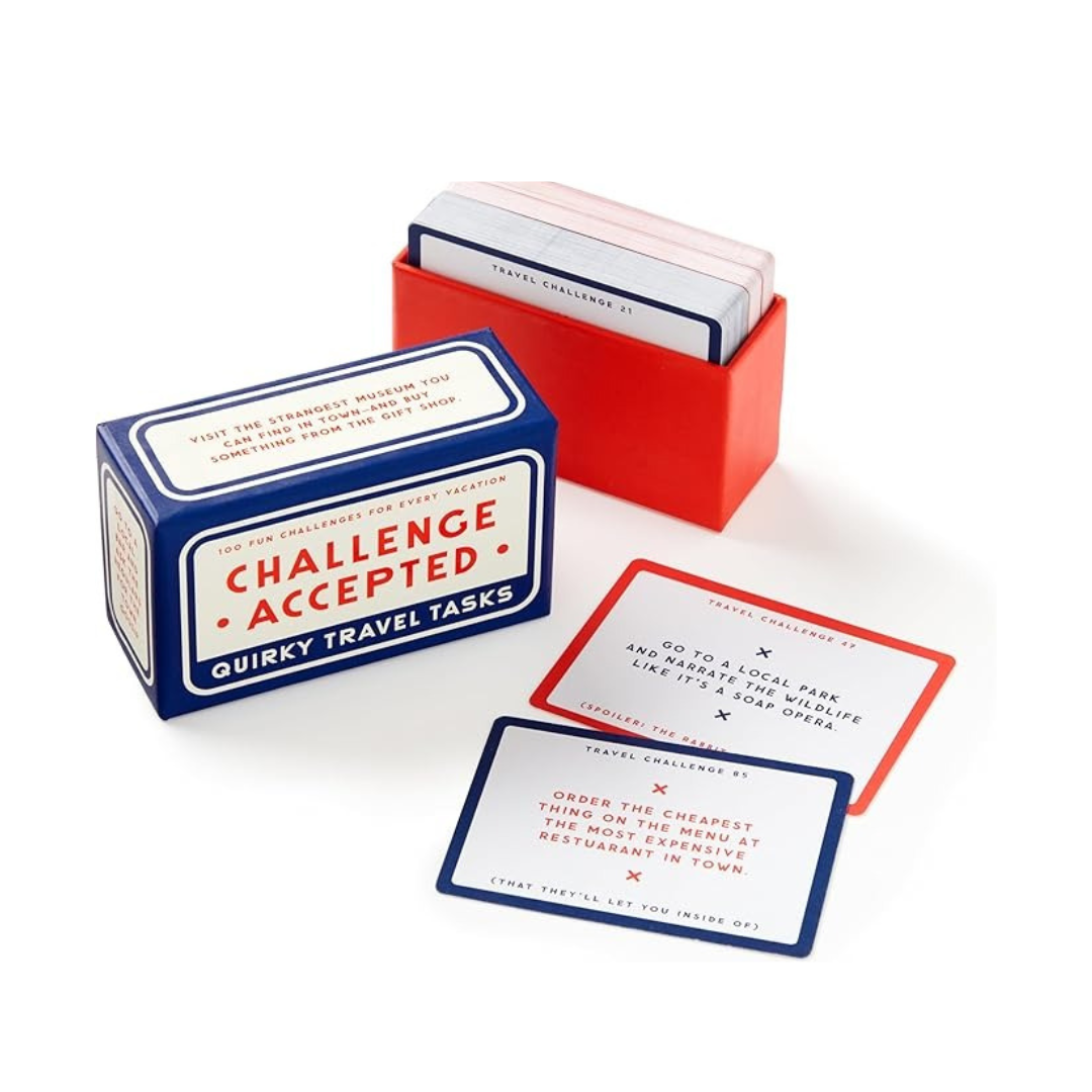 Challenge Accepted Travel Tasks Card Deck