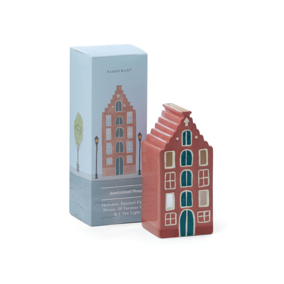Amsterdam House Style Incense Cones &amp; Tea Light