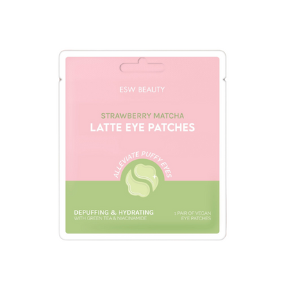 Strawberry Matcha Latte Depuffing &amp; Hydrating Eye Patches