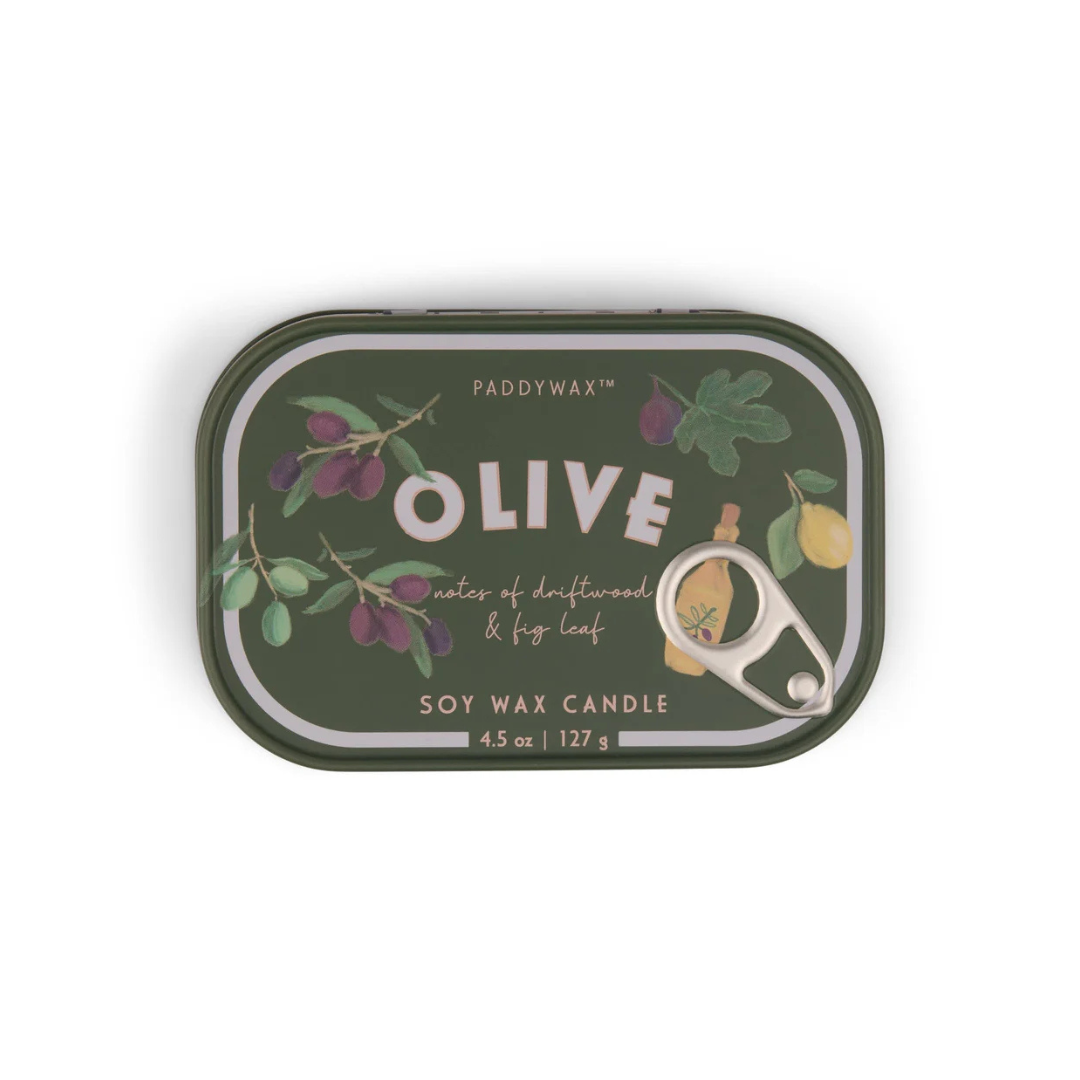 Fig &amp; Olive Two-Wick Tin Candle 4.5oz