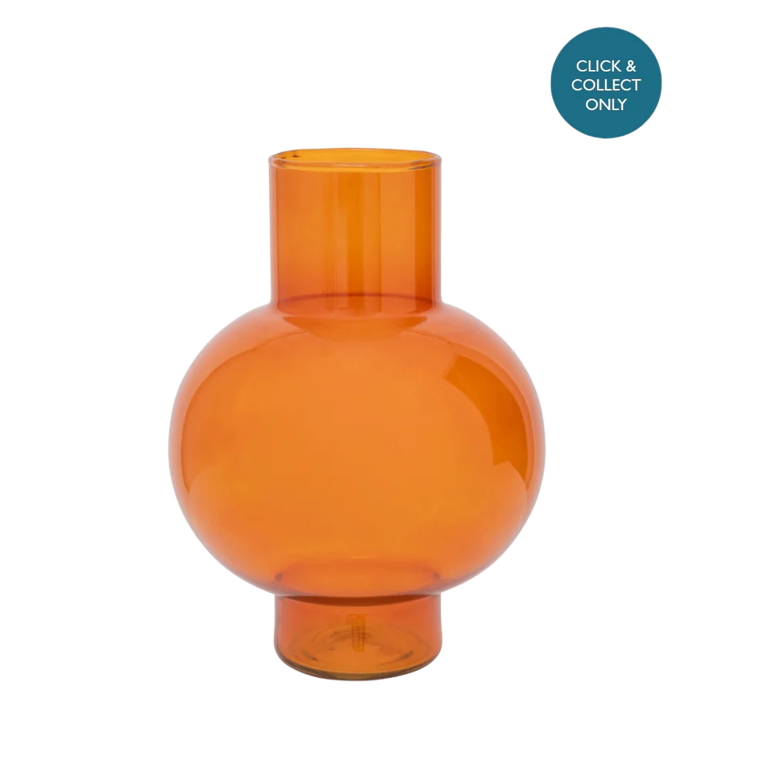 Tummy Orange Rust Vase