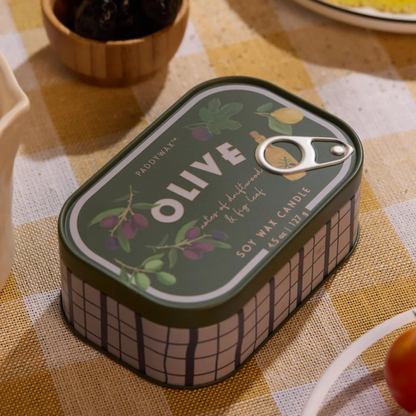 Fig &amp; Olive Two-Wick Tin Candle 4.5oz