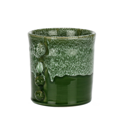 Reginaldo Bobble Green Plant Pot