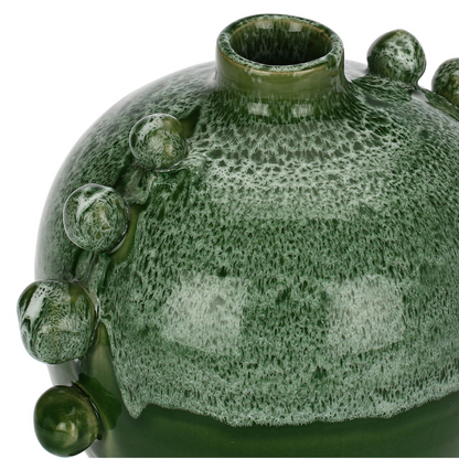 Reginaldo Bobble Green Decorative Vase