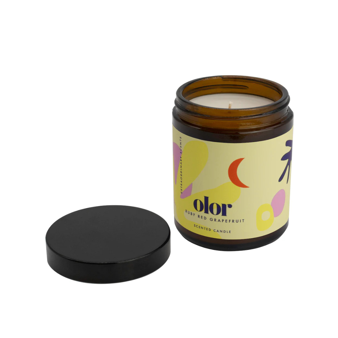 Ruby Red Grapefruit Jar Candle