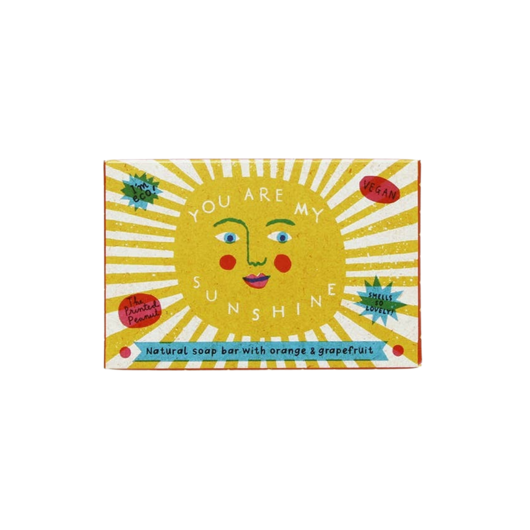 Natural Soap Bar With Orange & Grapefruit 95gr