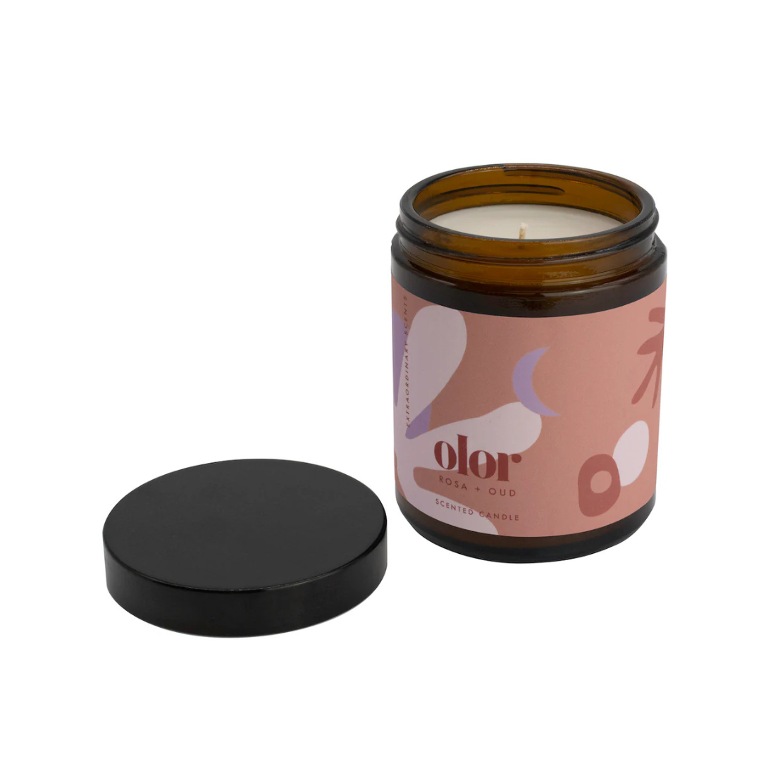 Rosa &amp; Oud Jar Candle