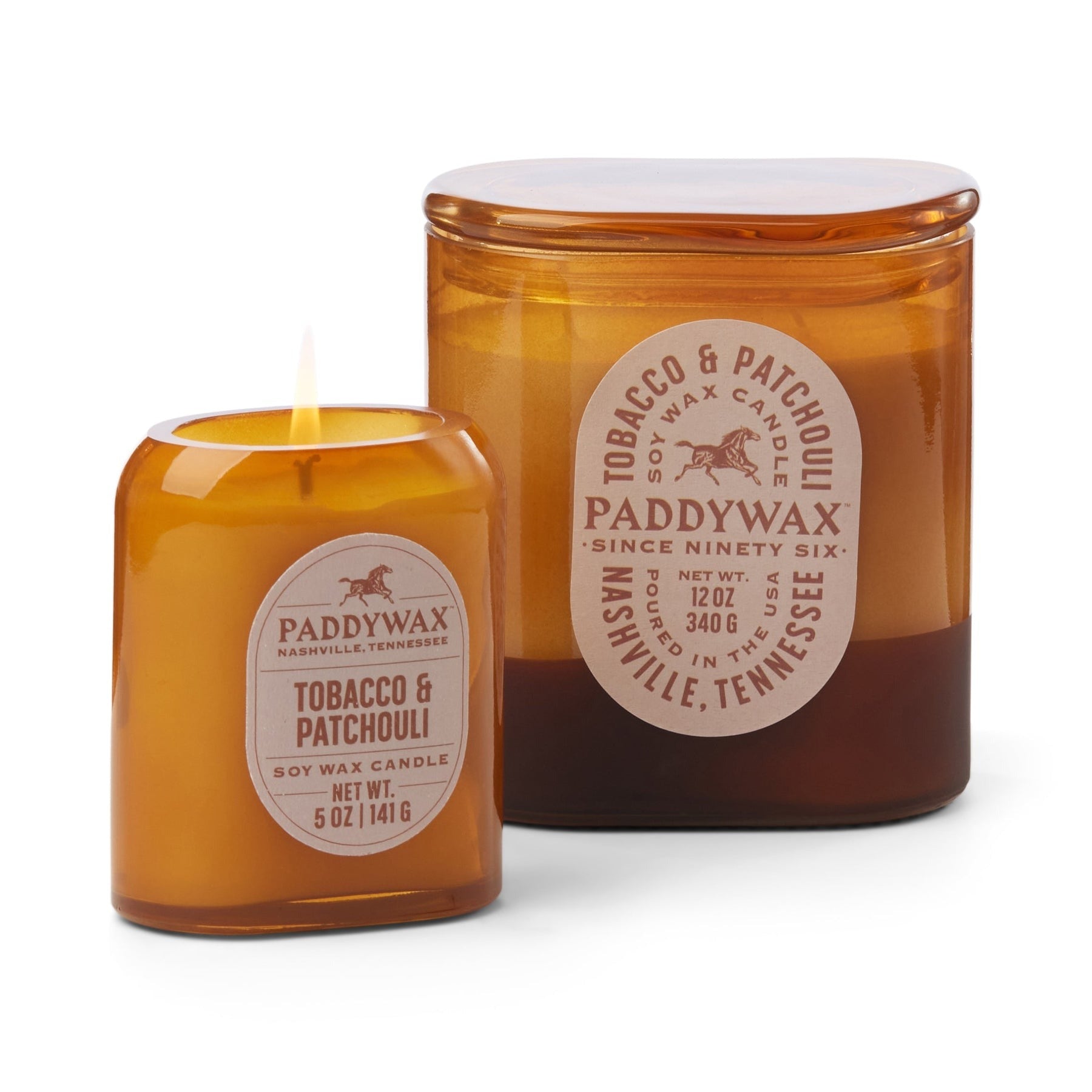 Tobacco &amp; Patchouli Soy Wax Candle
