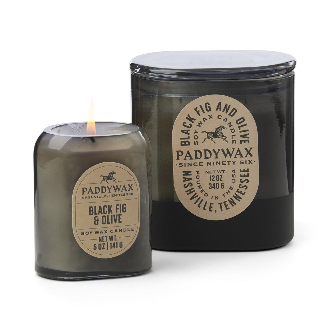 Black Fig &amp; Olive Soy Wax Candle