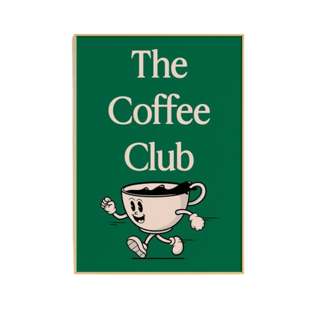 The Coffe Club A3 Unframed Print
