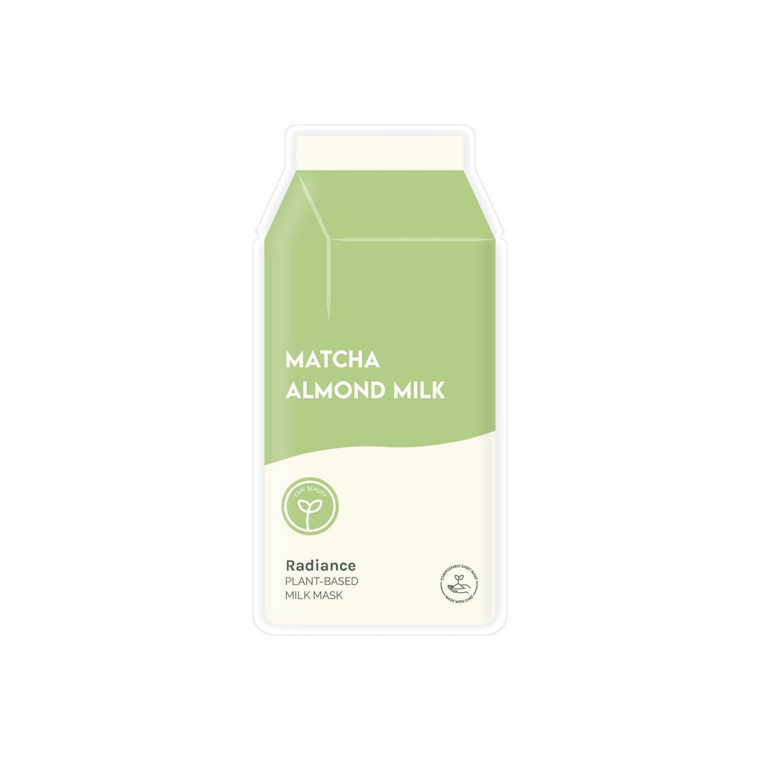 Matcha & Almond Milk Raw Juice Vegan Face Mask 25ml Regular price