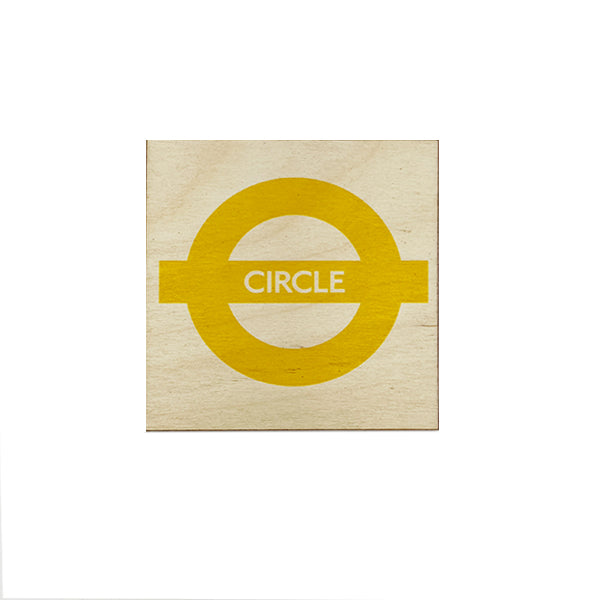 London Underground Single Coasters