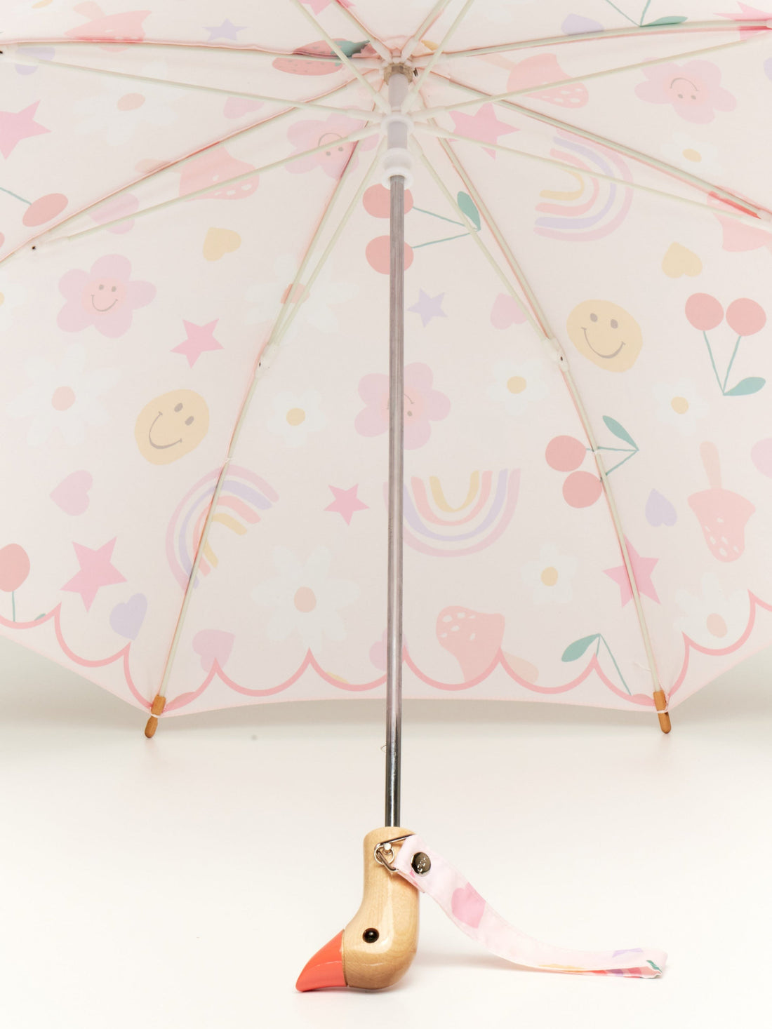 Meri Meri Pink Smily Face Children Umbrella