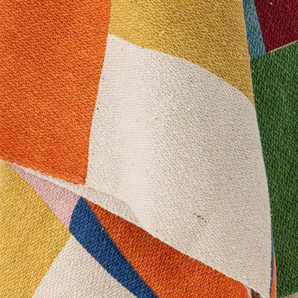 Colorine Throw Multi Recycled Cotton 160 x 130cm
