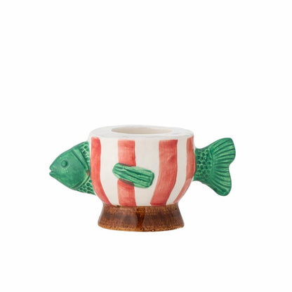 Codia Votive &amp; Candle Holder, Pink, Stoneware