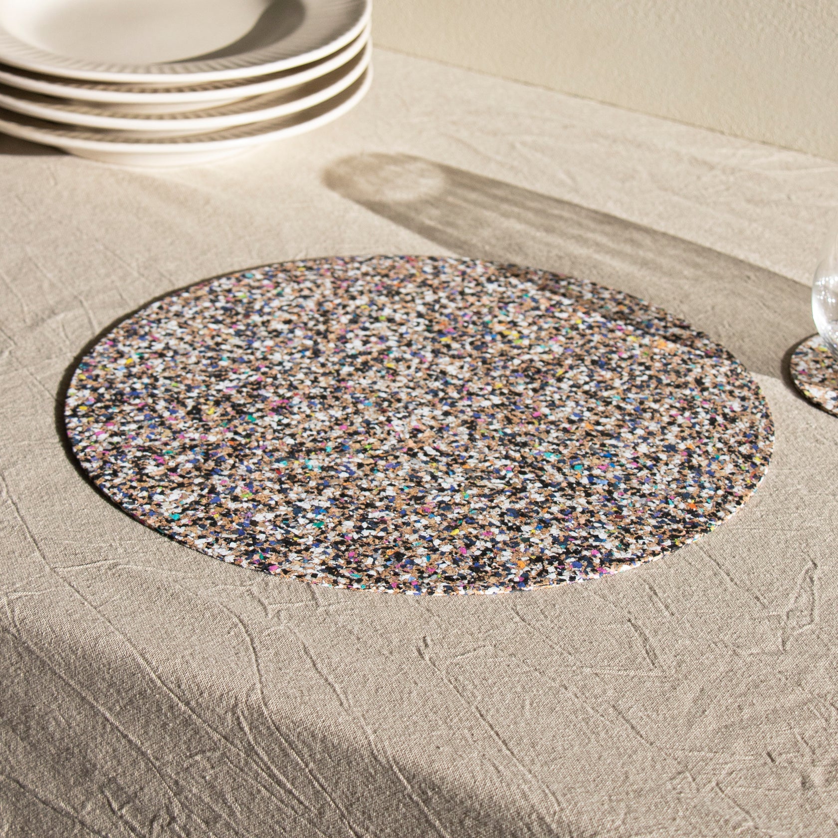 Beach Clean Round Placemat - Set of 4
