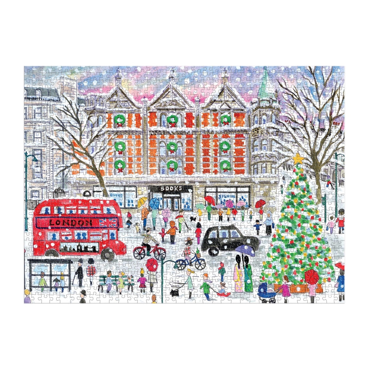 Christmas In London - 1000 Piece Puzzle