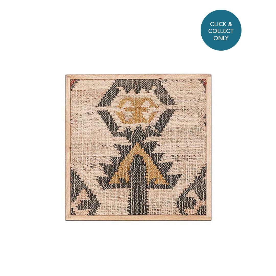 Pemali Handwoven Artwork - Mustard