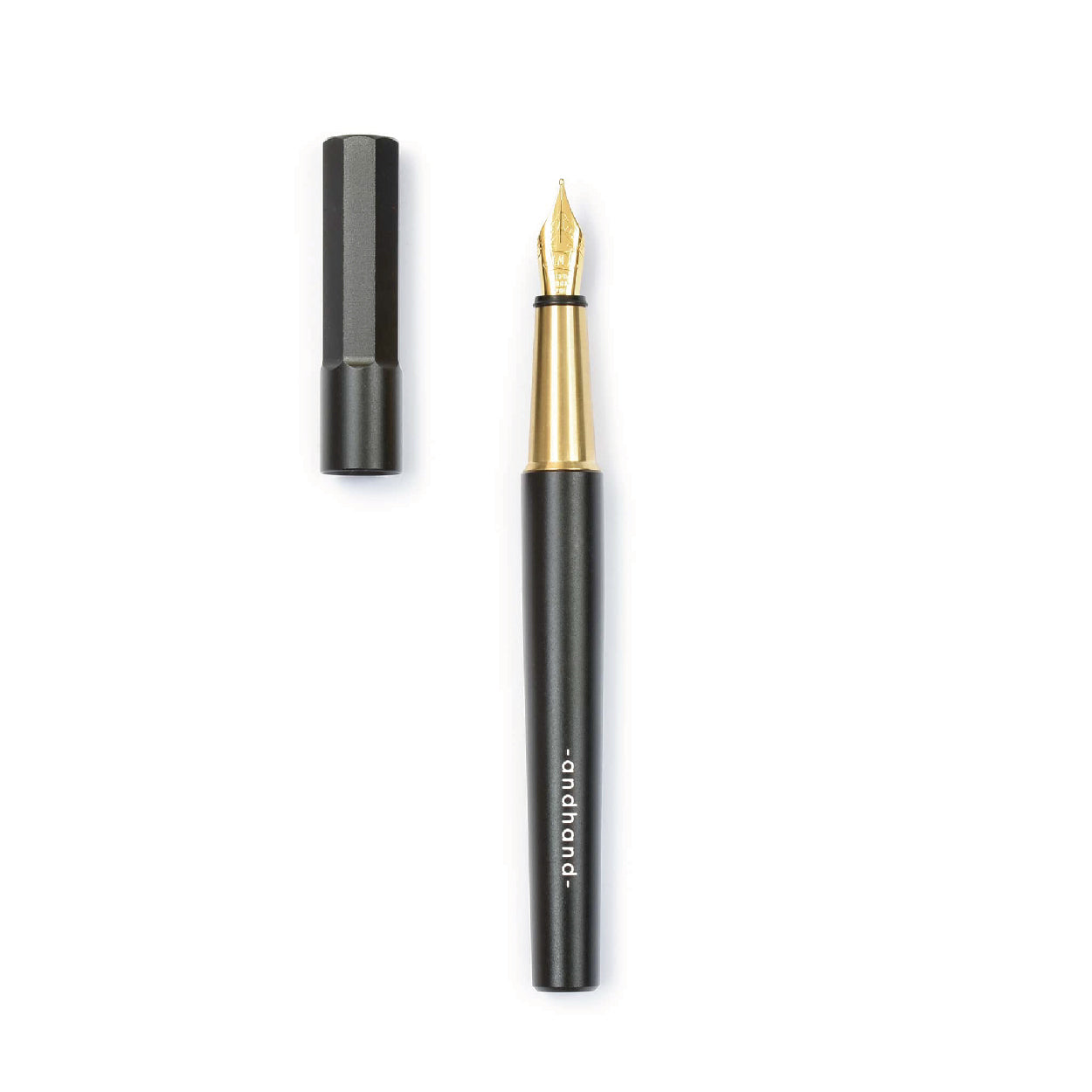 Black &amp; Brass Method Fountain Pen