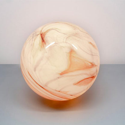 Pink Calacatta Glass Lamp 28cm