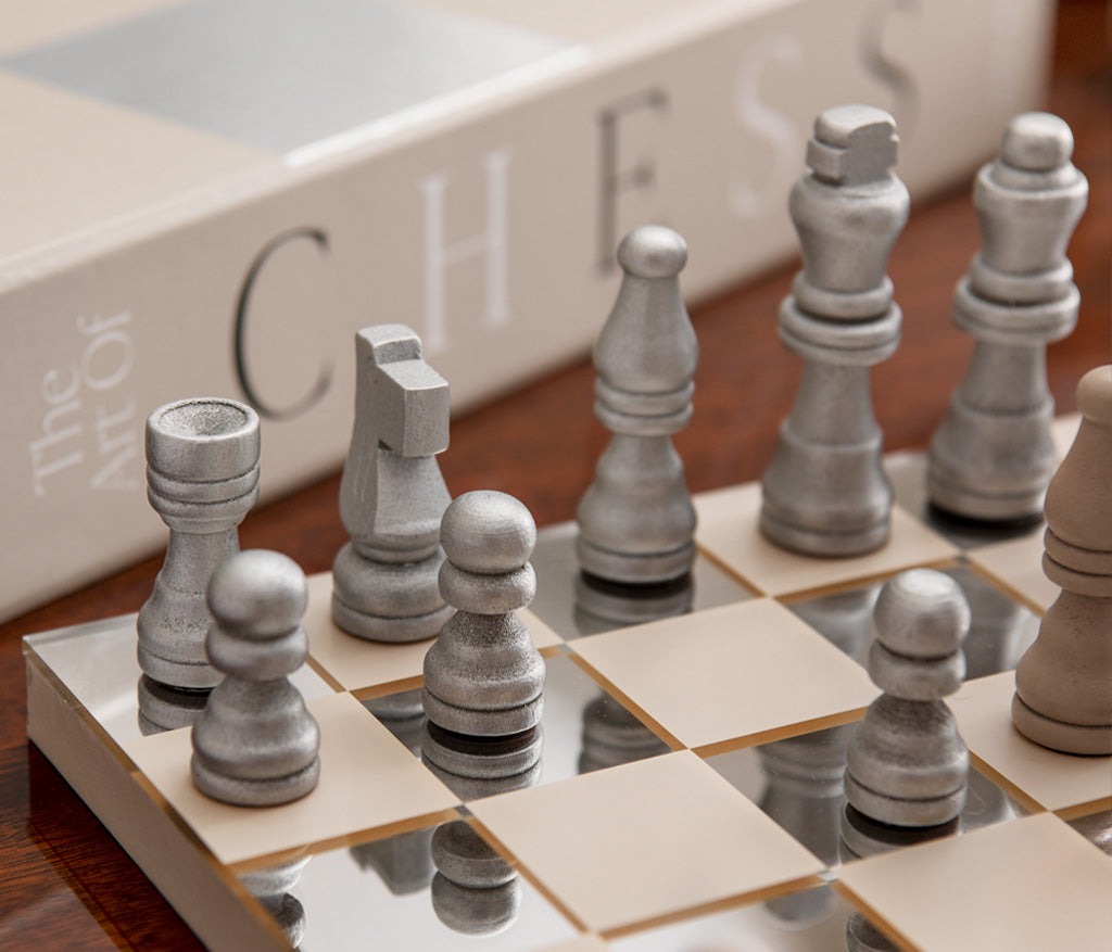 Luxury Chess Mirror Board Game