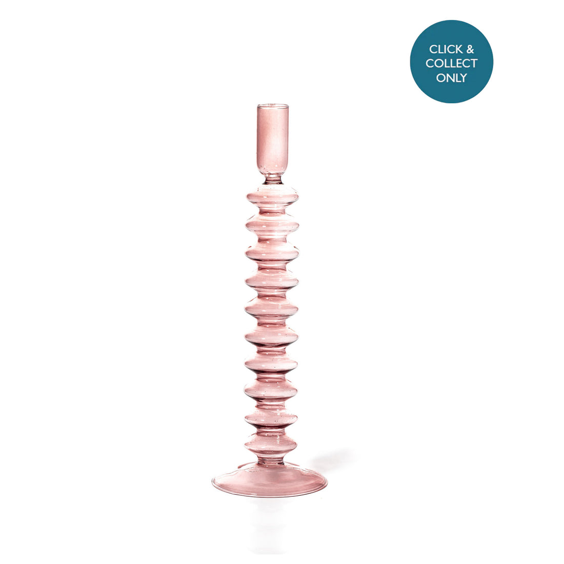 Maegen Taper Holder Rose Quarts