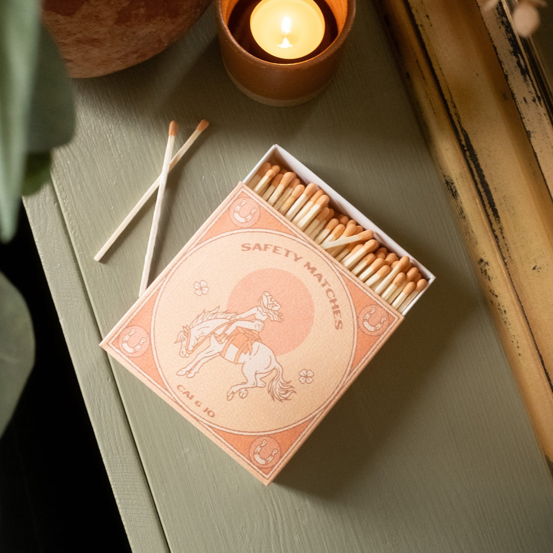 Safety Matches Cowgirl