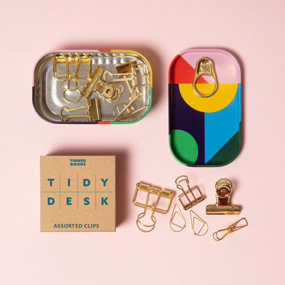 Tinned Good Stationery Clips