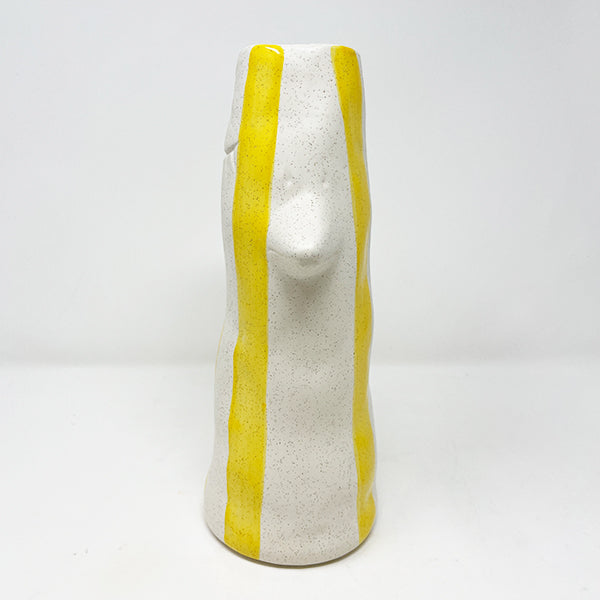 Stoneware Vase With Beak &amp; Eyelashes Styles