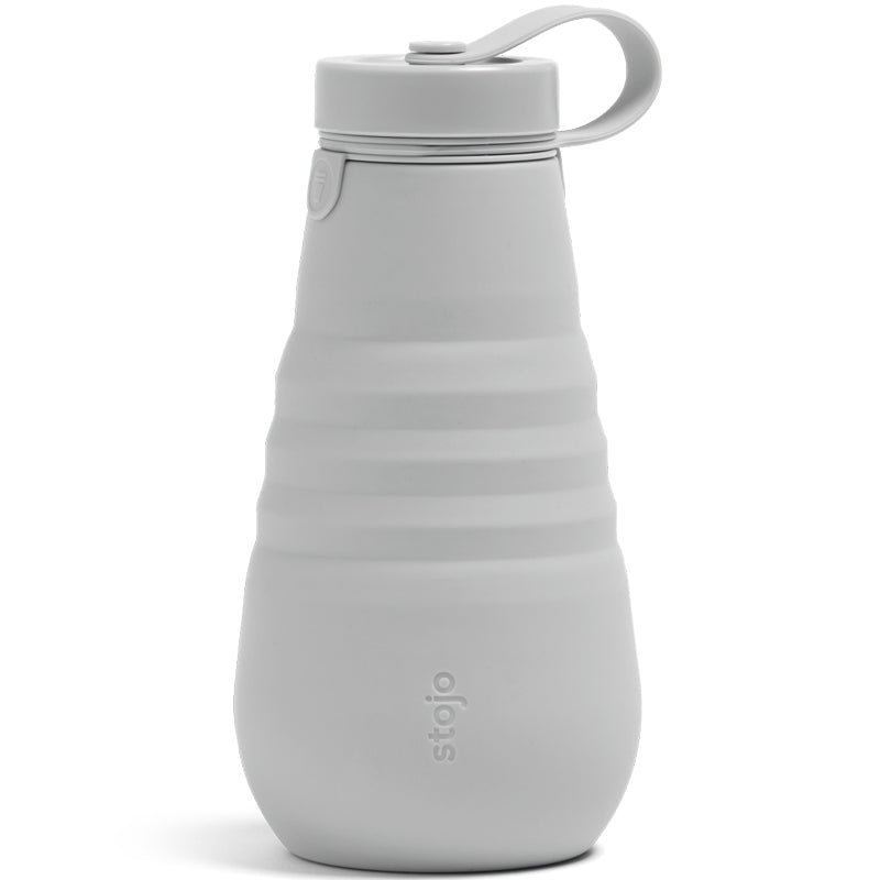 Cashmere Grey Stojo Collapsible Bottle 265ml