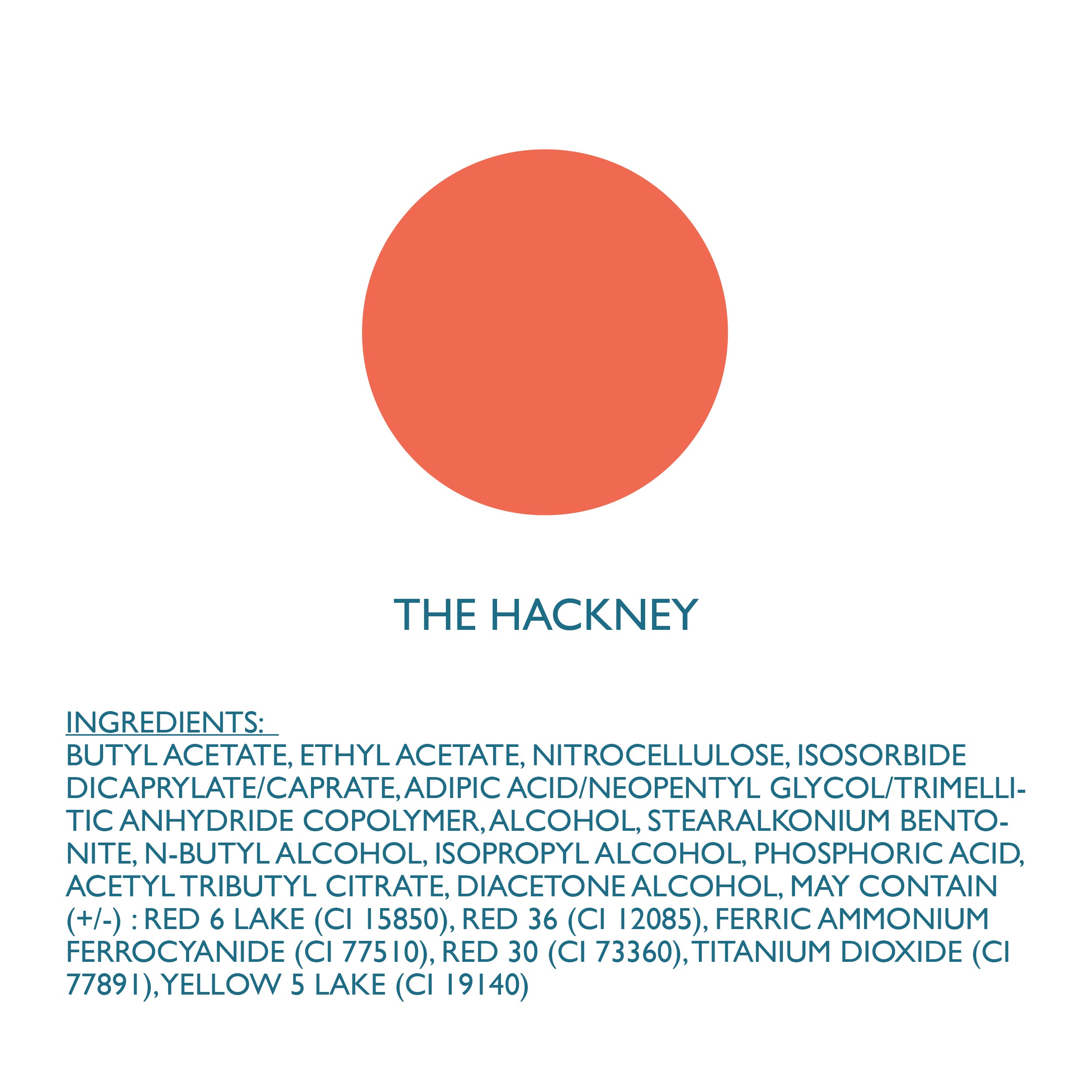 The Hackney - Orange Vegan Nail Polish