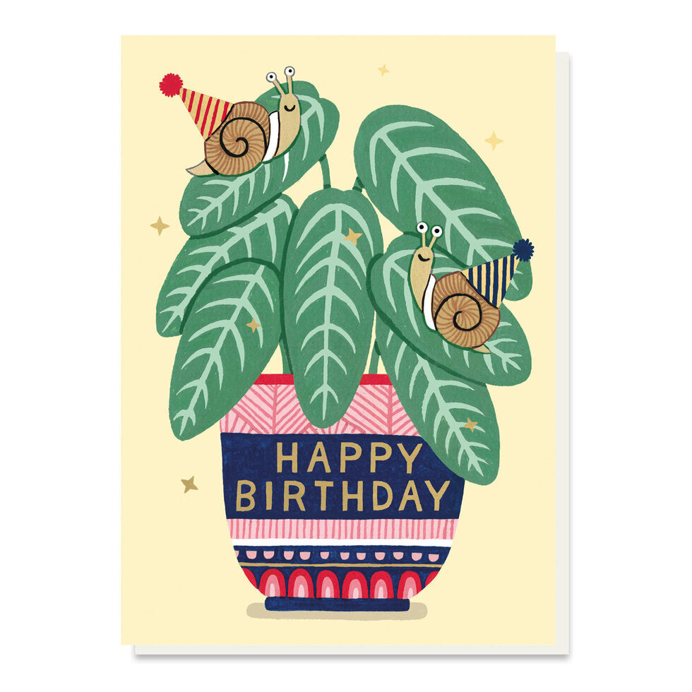 Birthday Snails Card