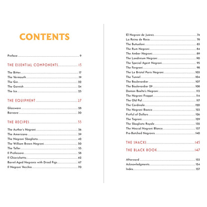 Negroni Book
