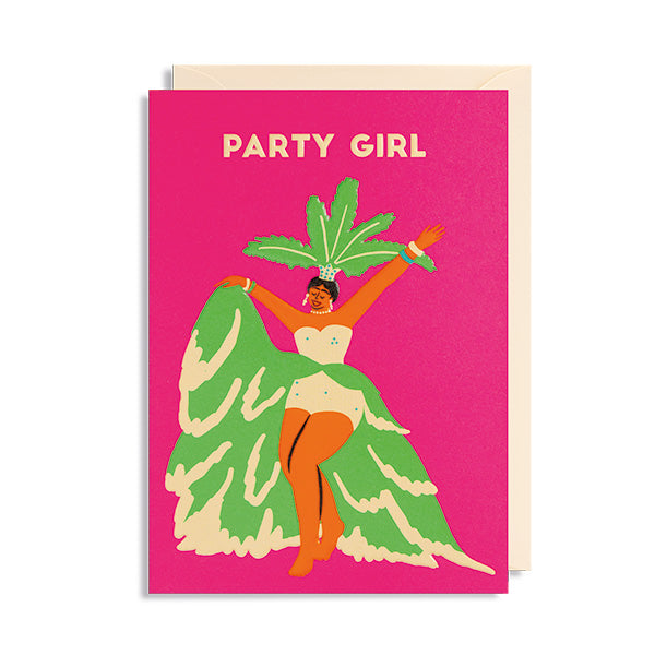 Party Girl Card