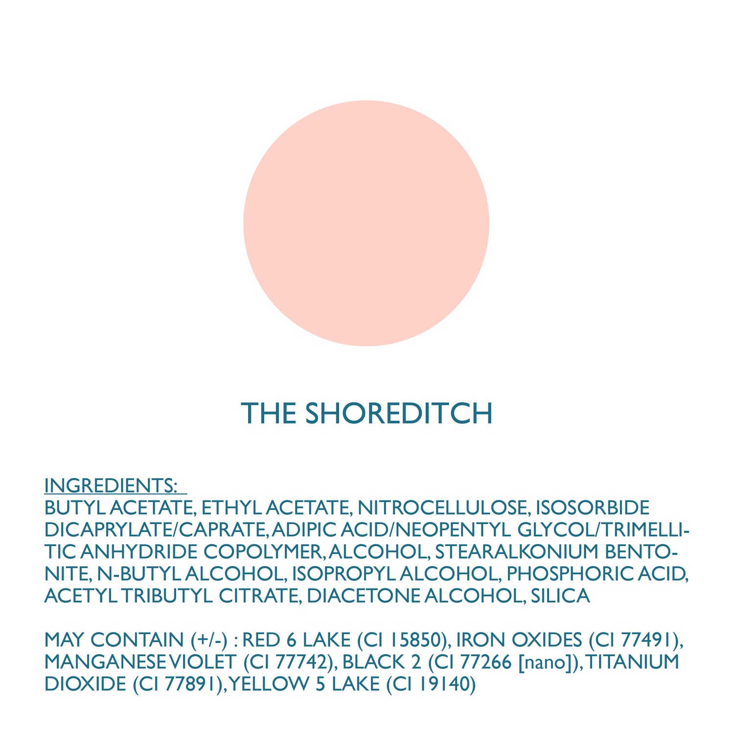 The Shoreditch - Skin Tone Pink Vegan Nail Polish