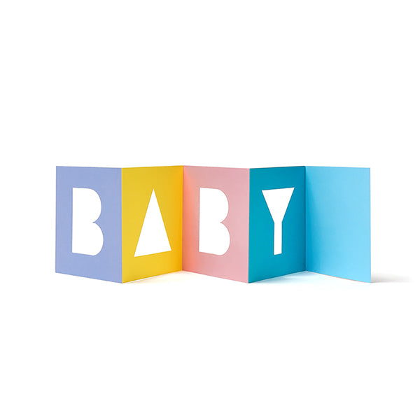 Cut &amp; Make Block Baby Card
