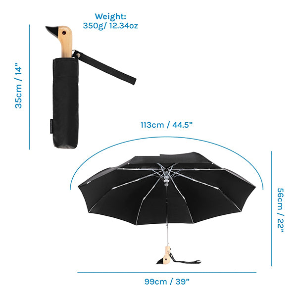 Black Duck Compact Umbrella