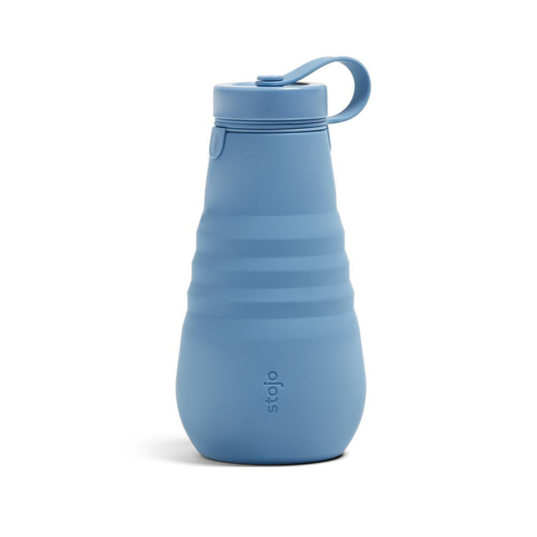 Steel Blue Stojo Collapsible Bottle 265ml