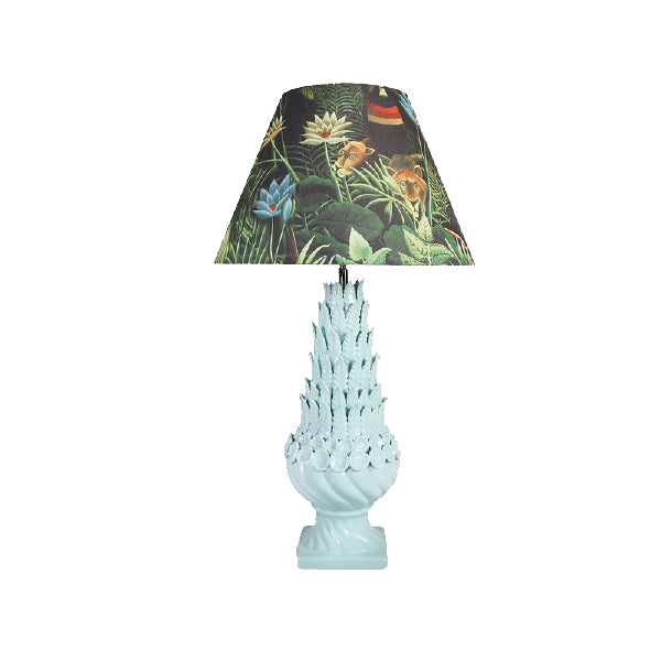 Henri Blue Lamp With Shade