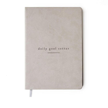 Daily Goal Setter Journal Grey